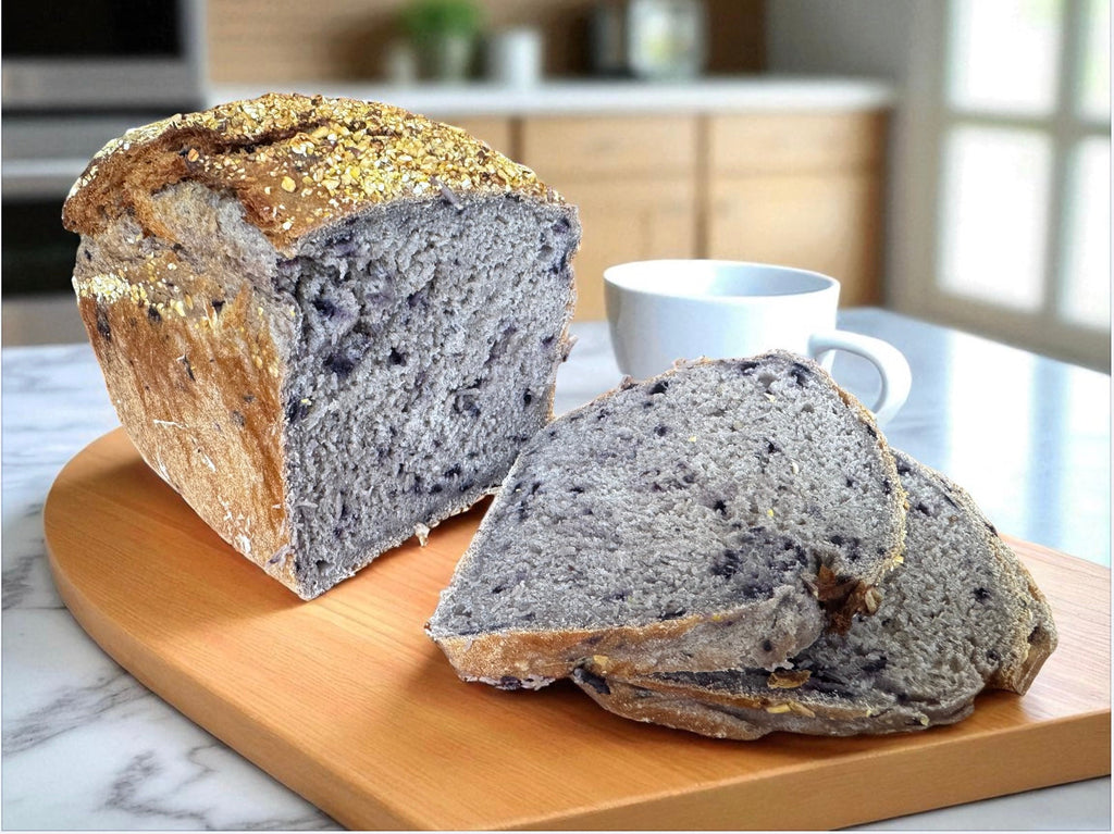 Light Rye, Blueberry and Lemon Loaf