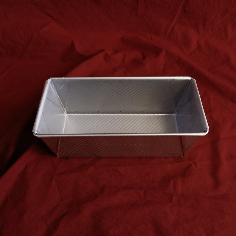 Bread Loaf Tin/Pan-Aluminised Australian Steel-Fluted & Steam Holes 700g 280x125x110