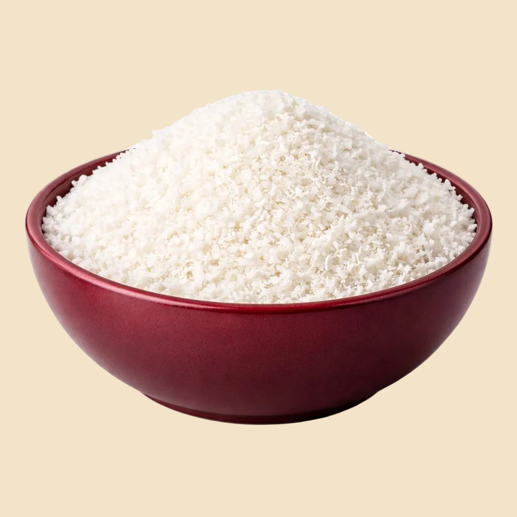 Desiccated coconut