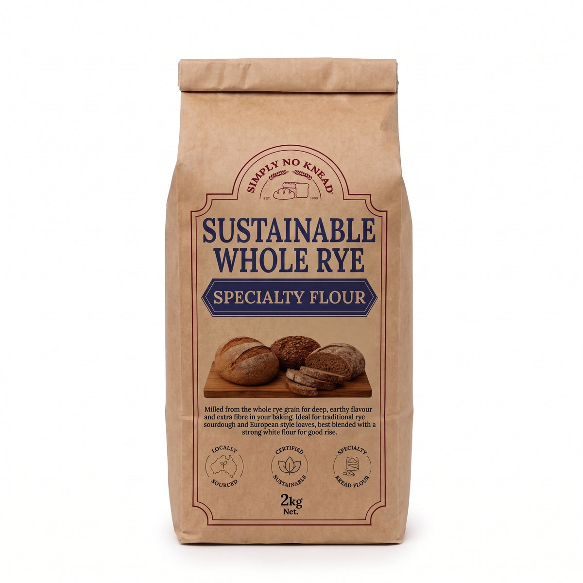 Whole Rye Flour - Sustainable