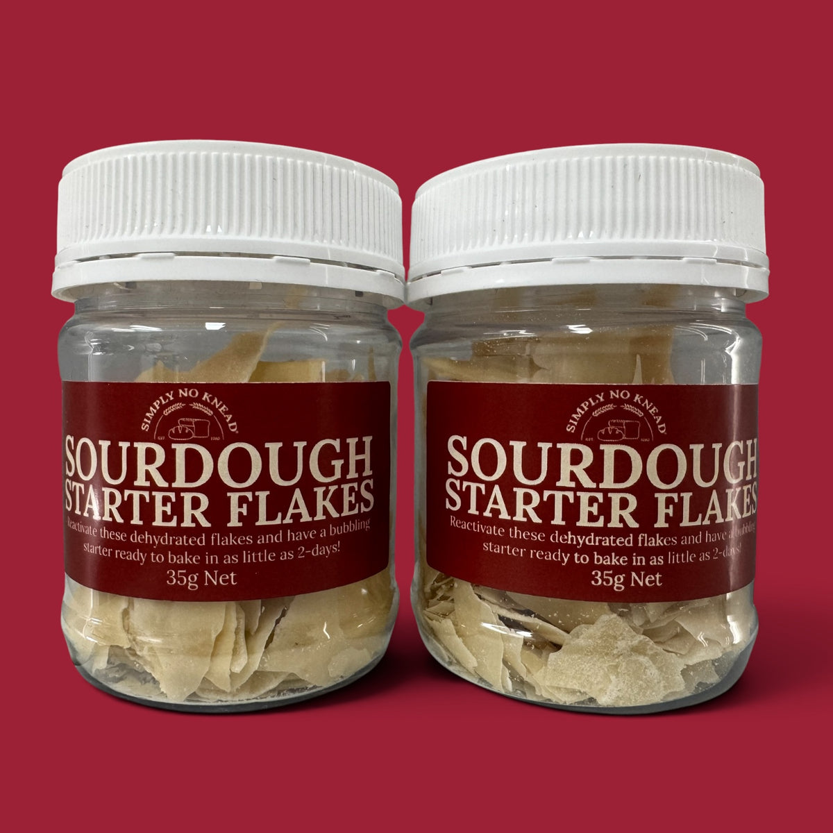 Sourdough Starter Flakes – Dehydrated for Fast Activation
