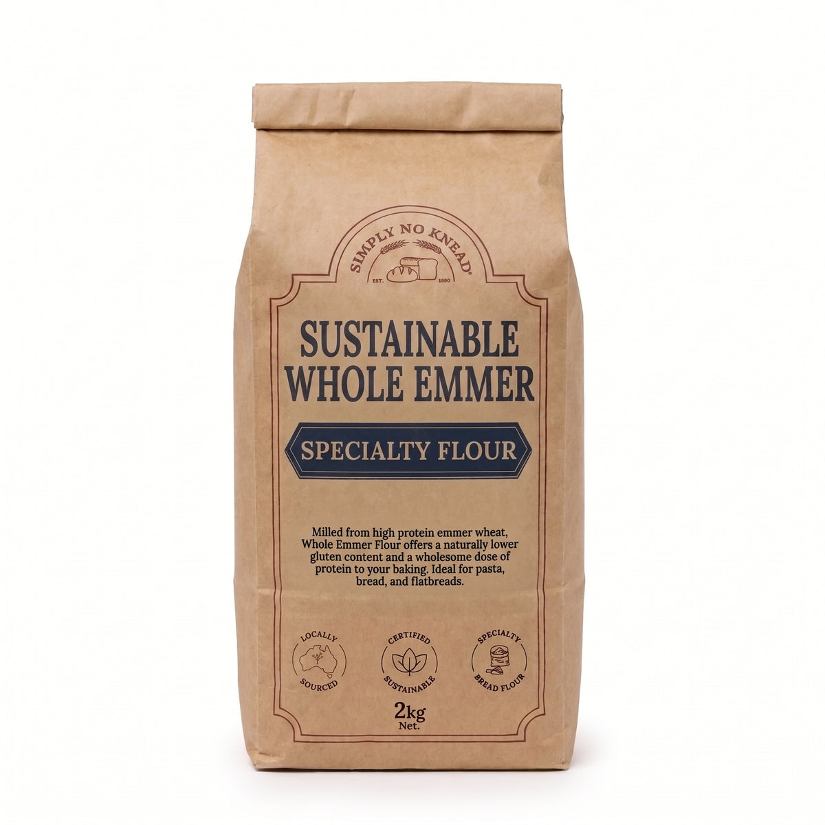 Whole Emmer Flour - Sustainable