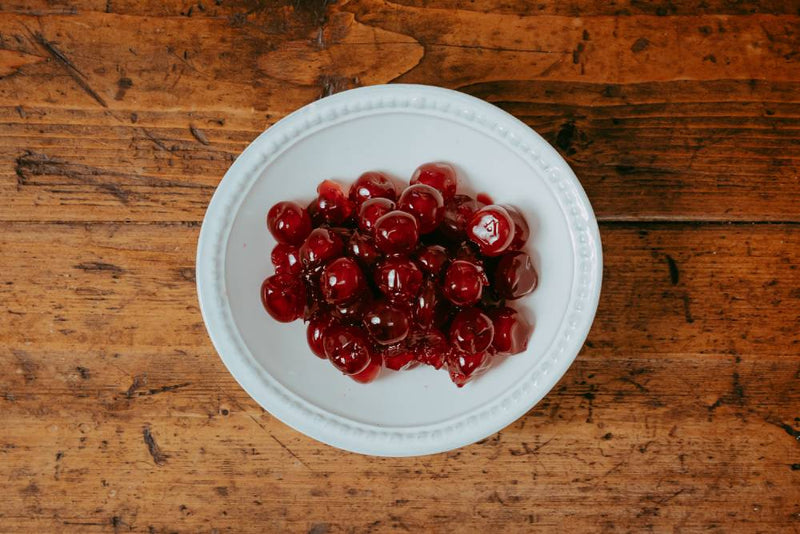 Glace Red Cherries